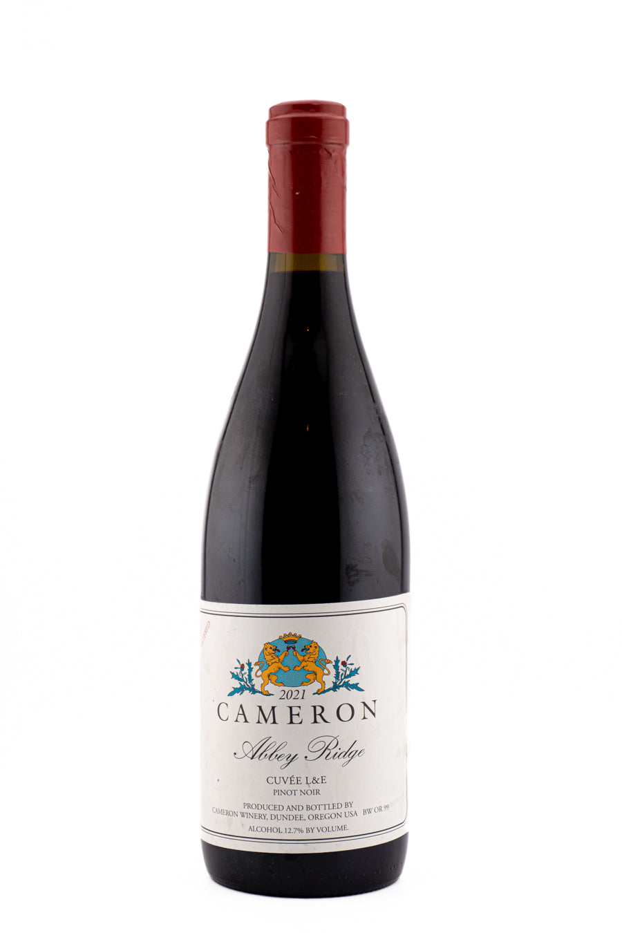 Cameron Abbey Ridge Pinot Noir Cuvee L E 2021 Liner Elsen