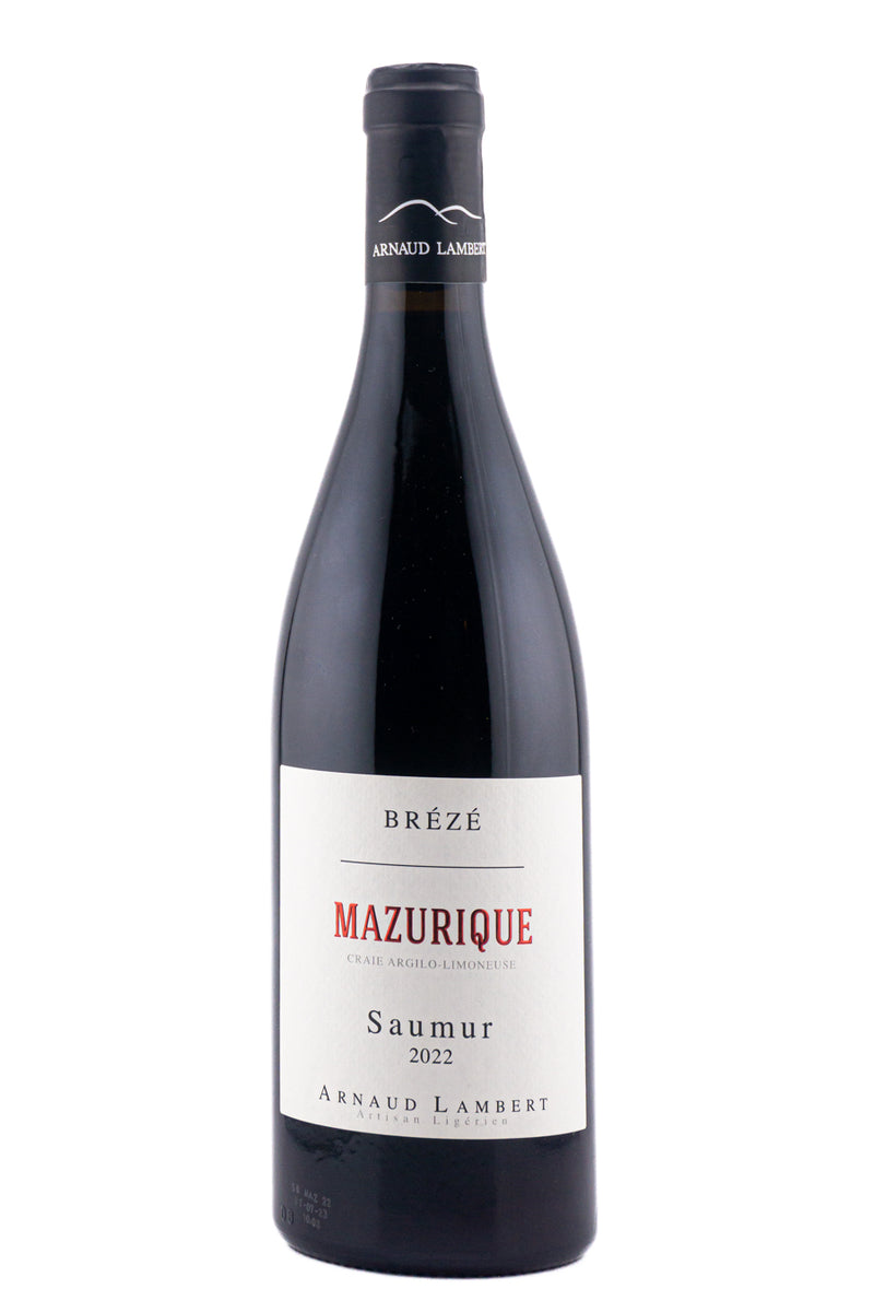 Arnaud Lambert Saumur Rouge Clos Mazurique 2022