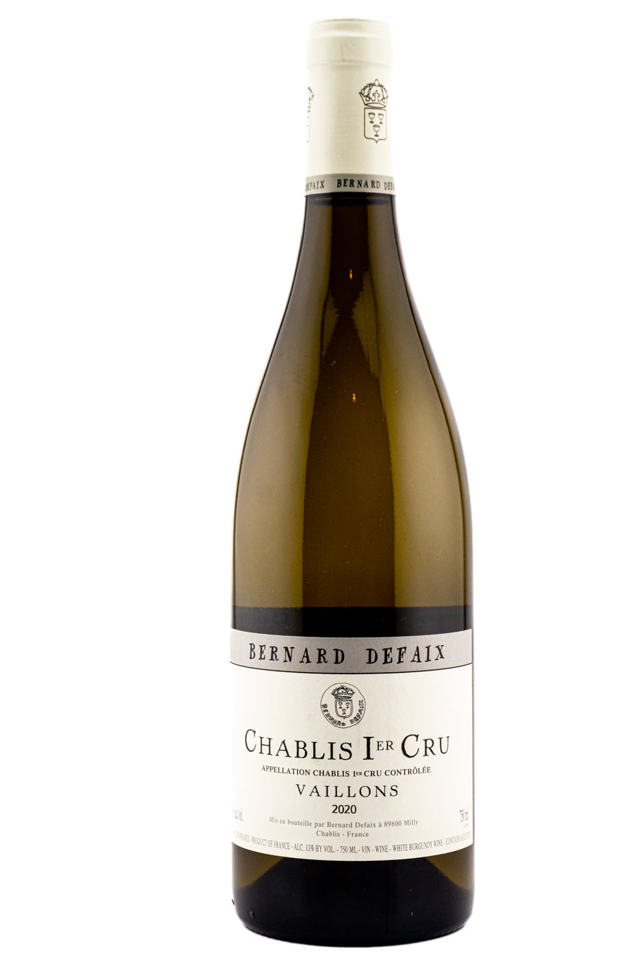 Bernard Defaix Chablis Premier Cru Vaillons 2020 – Liner & Elsen