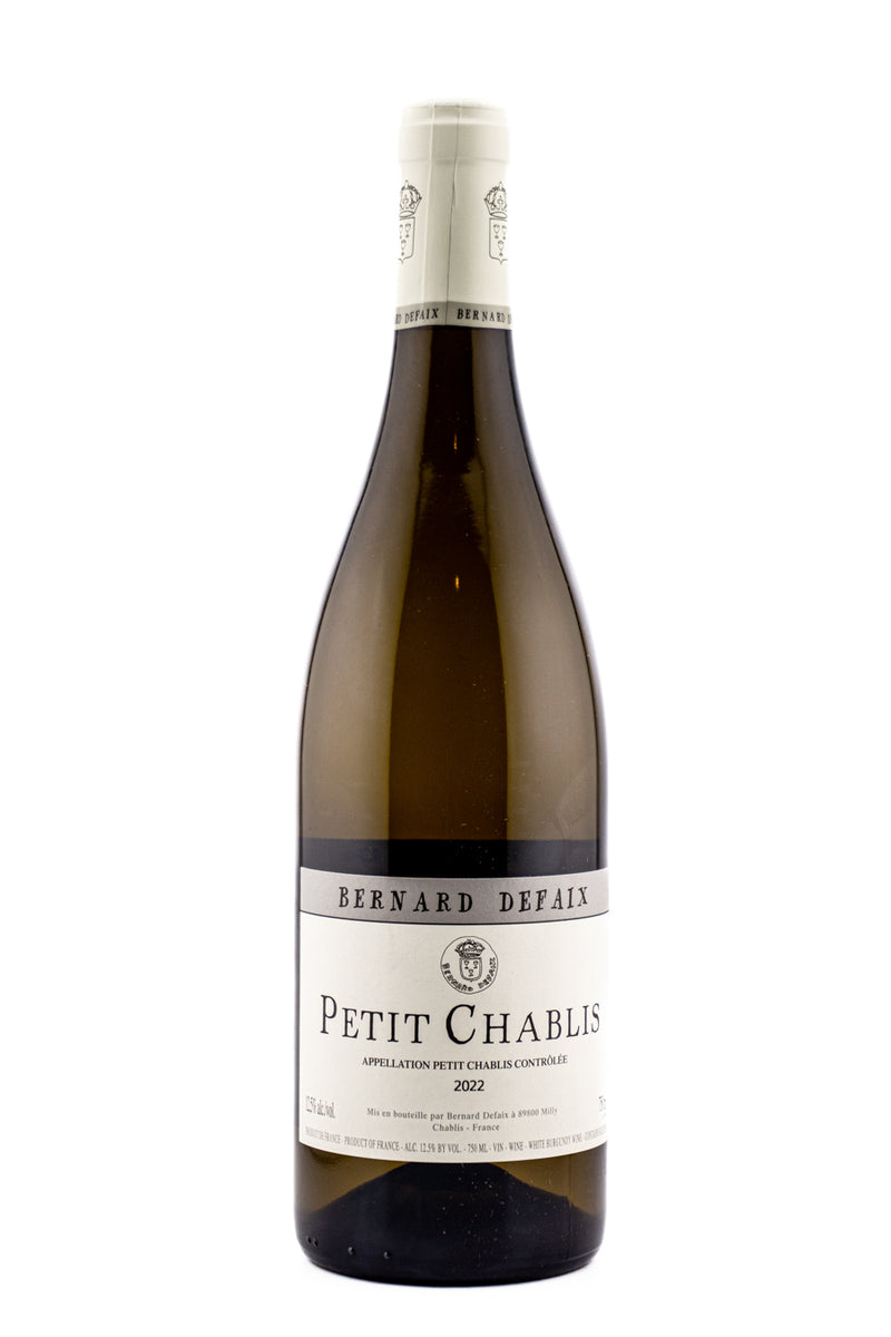 Bernard Defaix Petit Chablis 2022