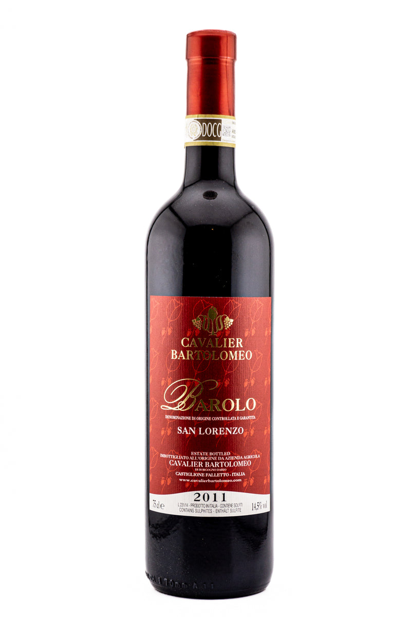 Cavalier Bartolomeo Barolo San Lorenzo 2011