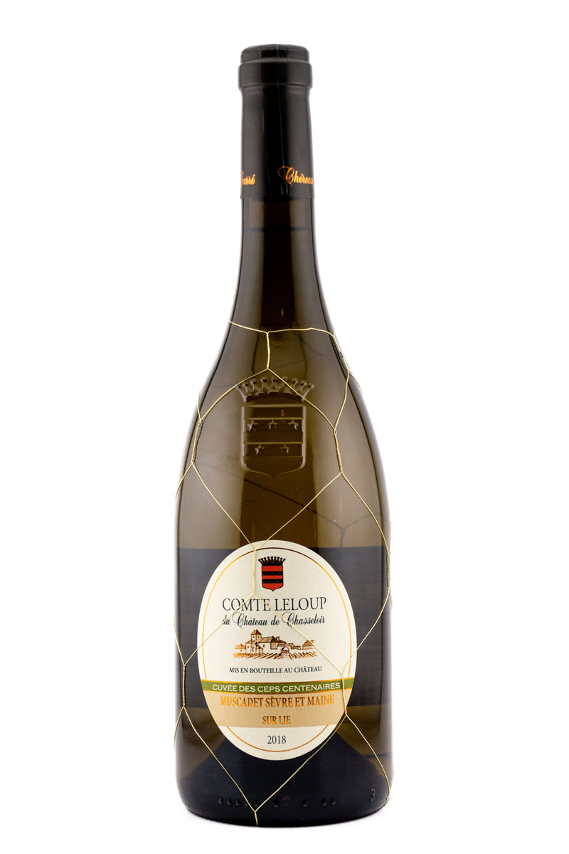 Comte Leloup du Chateau de Chasseloir Muscadet Sevre et Maine Sur Lie Cuvee des Ceps Centenaires 2018