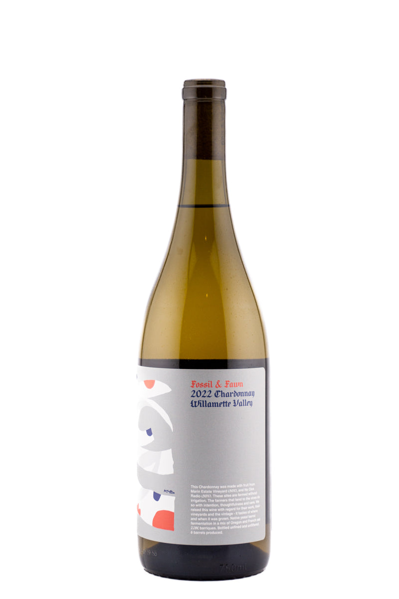 Fossil & Fawn Willamette Valley Chardonnay 2022