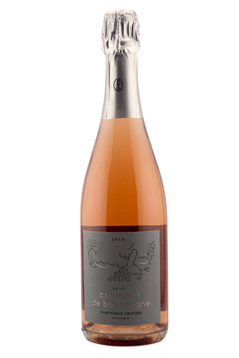 Dominique Gruhier Cremant de Bourgogne Extra Brut Rose 2019