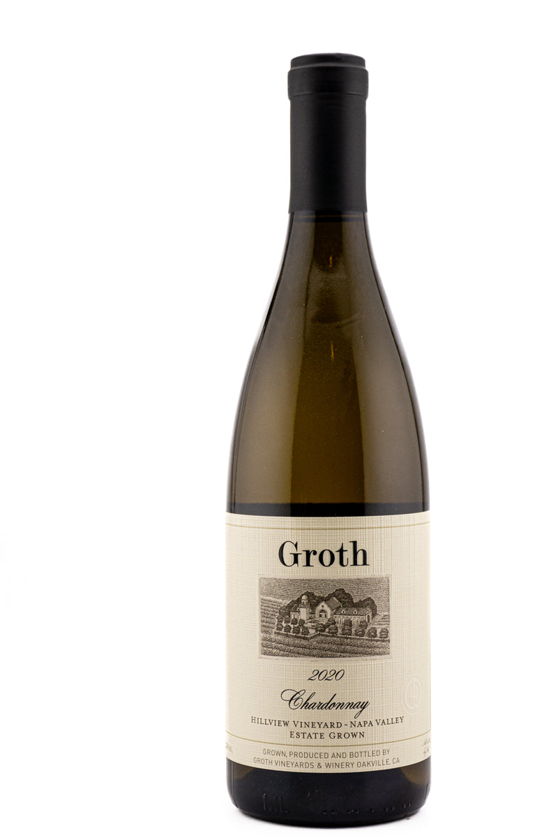 Groth Napa Valley Chardonnay Hillview Vineyard 2020