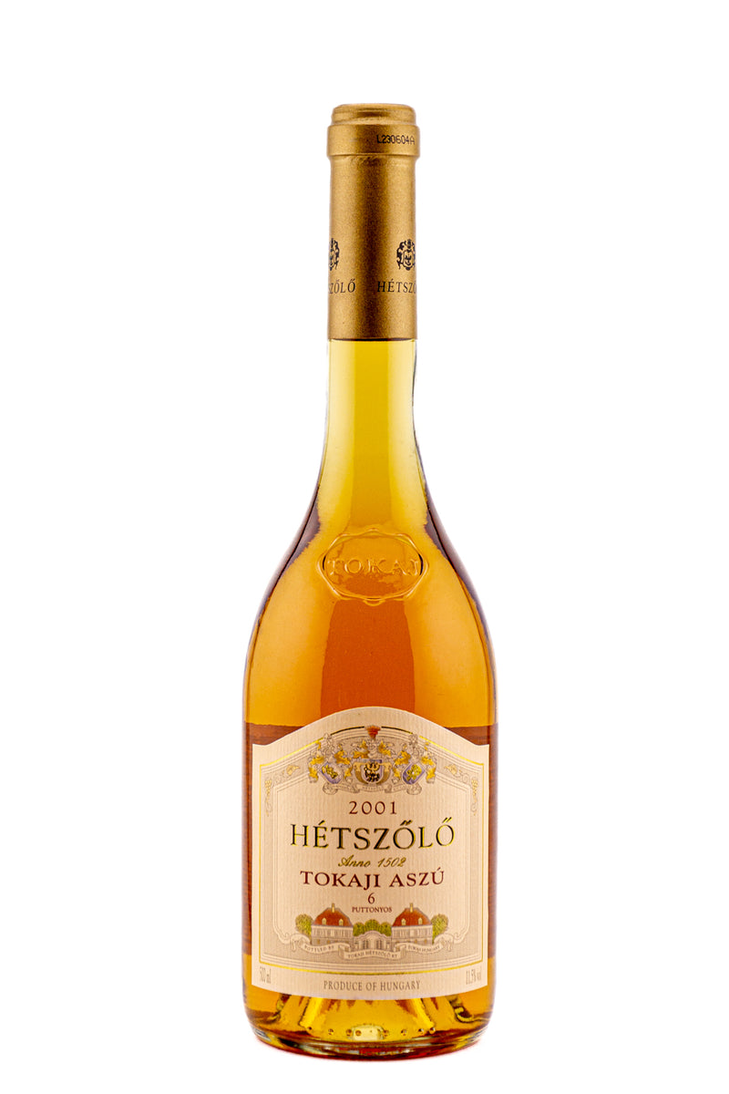 Hetszolo Tokaji Aszu 6 Puttonyos 2001 - 500 ml