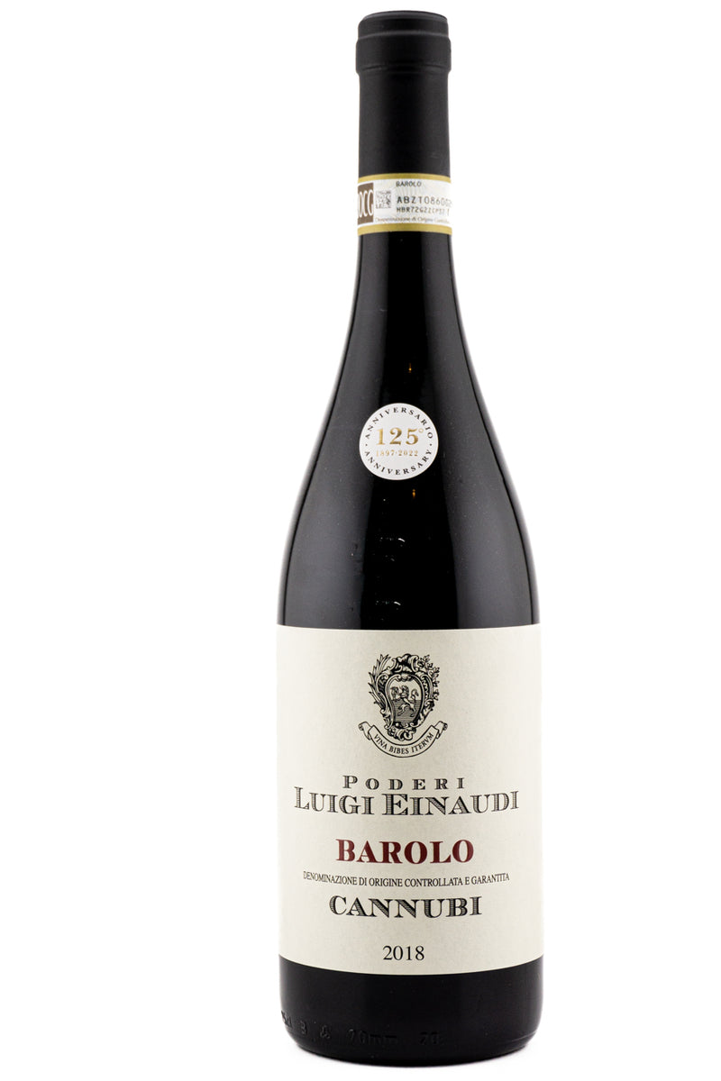 Poderi Luigi Einaudi Barolo Cannubi 2018