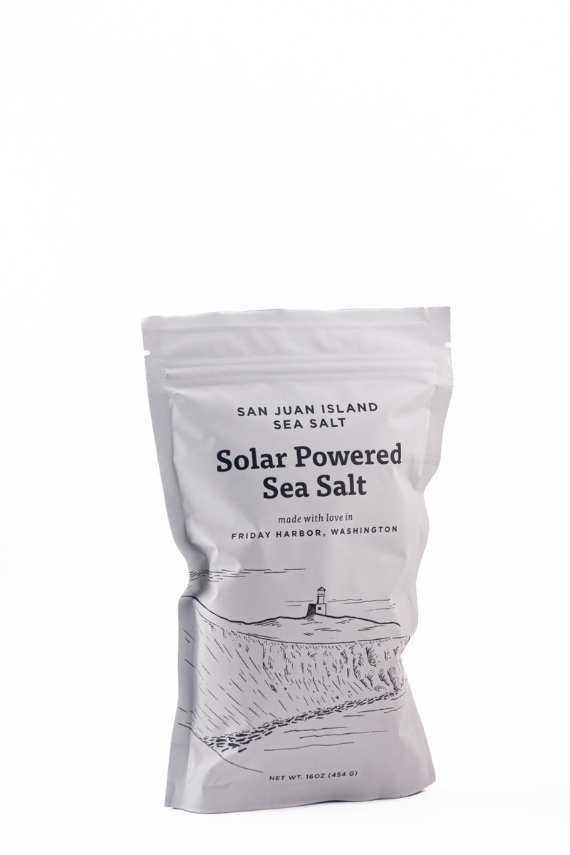 San Juan Island Sea Salt Solar Powered Sea Salt