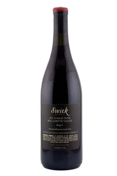 Swick Wines Willamette Valley Gamay 2021