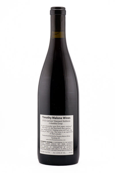 Timothy Malone Garnier Vineyard Nebbiolo 2022