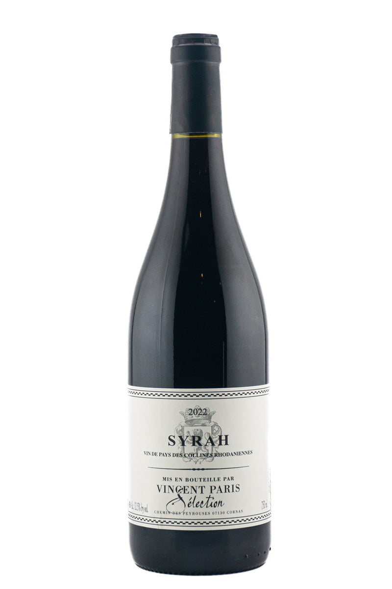 Vincent Paris Collines Rhodaniennes Syrah 2022