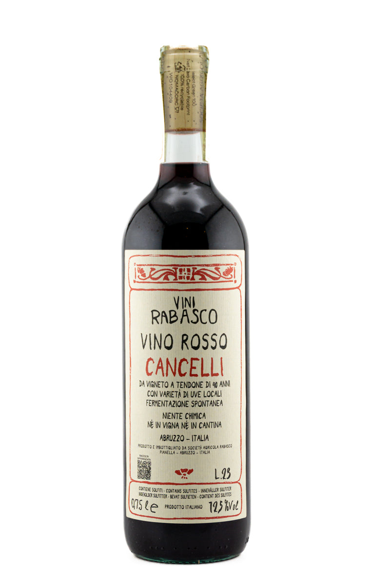 Vini Rabasco Vino Rosso Cancelli 2022