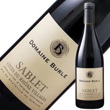 Domaine Burle Cotes du Rhone Villages Sablet 2022