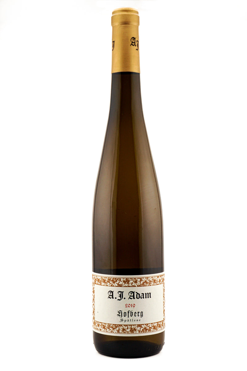 AJ Adam Hofberg Riesling Spatlese 2019