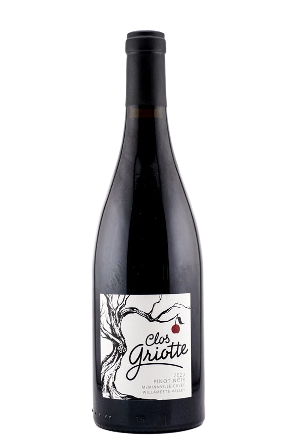 Clos Griotte Willamette Valley Pinot Noir McMinnville Cuvee 2020